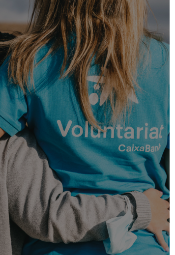 CaixaBank volunteer T-shirt
