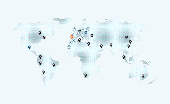 CaixaBank presence map