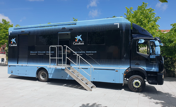 CaixaBank mobile office