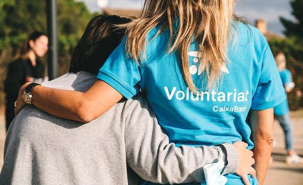 CaixaBank volunteers