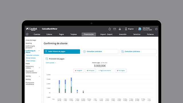 Gestiona la confirmación de pago de tus clientes en CaixaBankNow