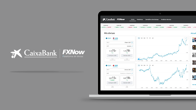 Gestiona tus posiciones en divisa a través de CaixaBank FXNow